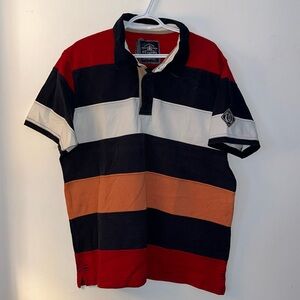 Fellows League Legends Men's Polo Shirt XXLarge Short Sleeve Striped Golf